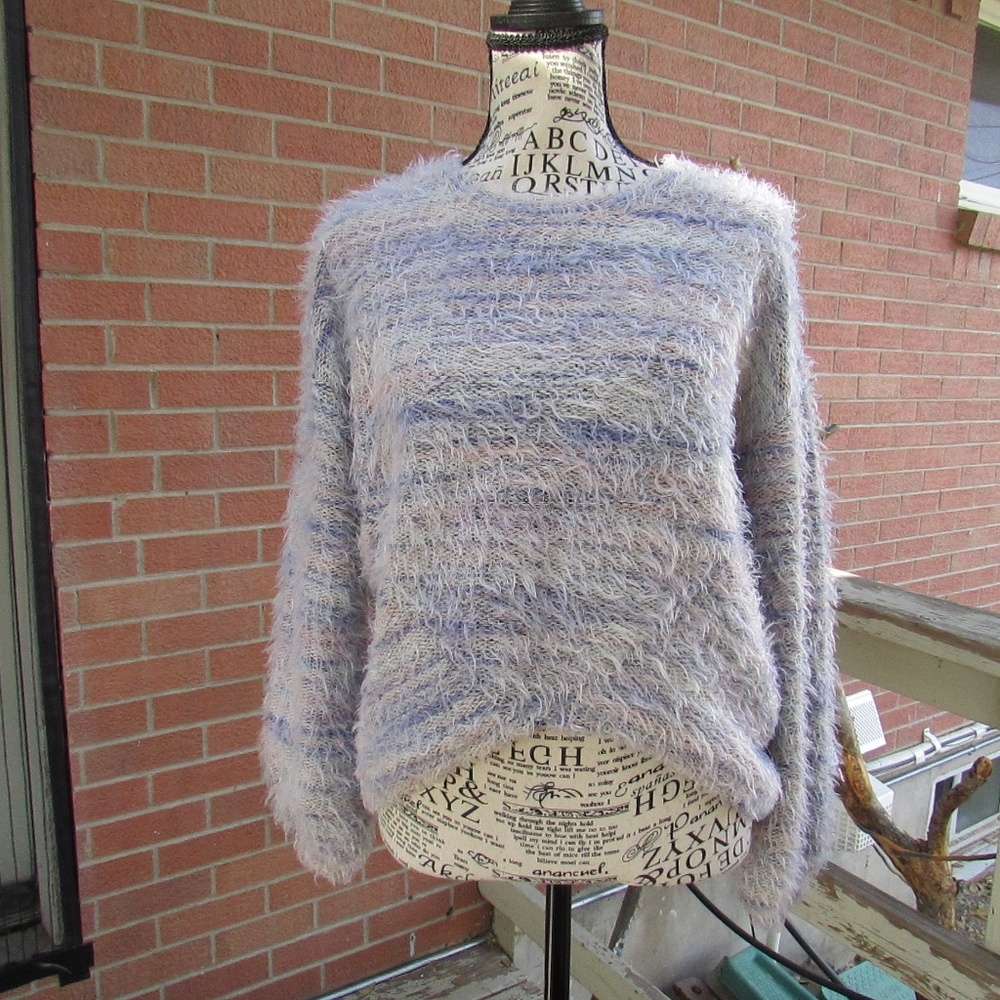 Candie's Multicolor Fuzzy Sweater